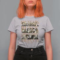 100 Years Of Black History Month T Shirt For Women African American Historical Figures