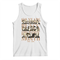 100 Years Of Black History Month Tank Top African American Historical Figures