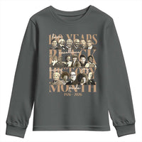 100 Years Of Black History Month Youth Sweatshirt African American Historical Figures