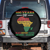 100 Years Of Black History Month Spare Tire Cover Centennial Of Black Culture