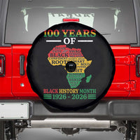 100 Years Of Black History Month Spare Tire Cover Centennial Of Black Culture