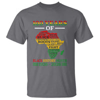 100 Years Of Black History Month T Shirt Centennial Of Black Culture