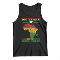 100 Years Of Black History Month Tank Top Centennial Of Black Culture