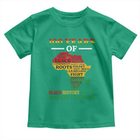 100 Years Of Black History Month Toddler T Shirt Centennial Of Black Culture