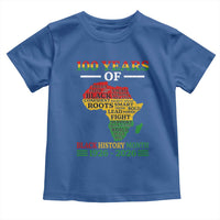 100 Years Of Black History Month Toddler T Shirt Centennial Of Black Culture