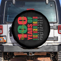 100 Years Of Black History Spare Tire Cover African American Historical Figures African American Teacher