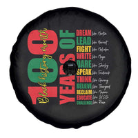 100 Years Of Black History Spare Tire Cover African American Historical Figures African American Teacher