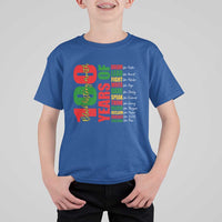 100 Years Of Black History T Shirt For Kid African American Historical Figures African American Teacher
