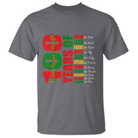 100 Years Of Black History T Shirt African American Historical Figures African American Teacher
