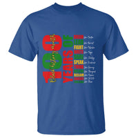 100 Years Of Black History T Shirt African American Historical Figures African American Teacher