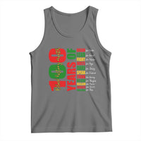 100 Years Of Black History Tank Top African American Historical Figures African American Teacher