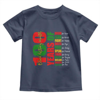100 Years Of Black History Toddler T Shirt African American Historical Figures African American Teacher