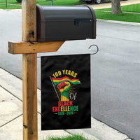 100 Years Of Black Excellence Garden Flag Centennial Black History Month