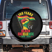 100 Years Of Black Excellence Spare Tire Cover Centennial Black History Month