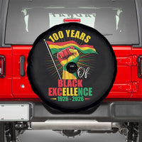 100 Years Of Black Excellence Spare Tire Cover Centennial Black History Month