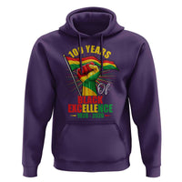 100 Years Of Black Excellence Hoodie Centennial Black History Month