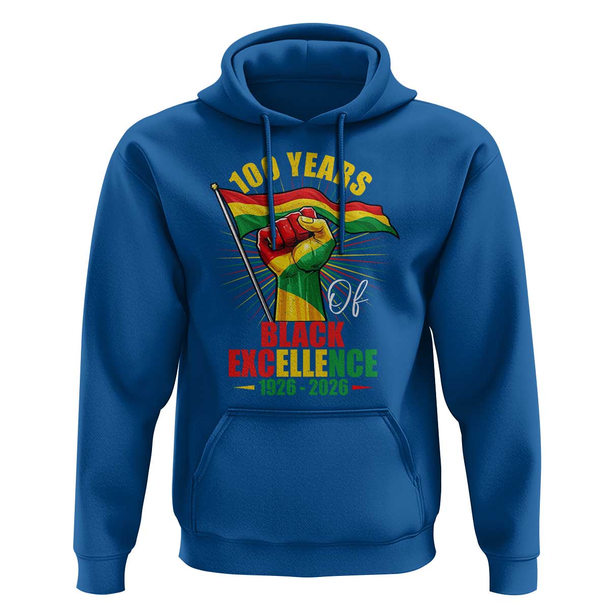 100 Years Of Black Excellence Hoodie Centennial Black History Month