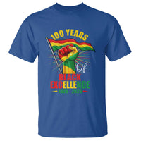 100 Years Of Black Excellence T Shirt Centennial Black History Month