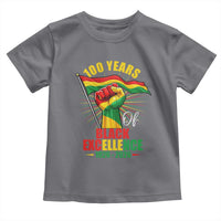 100 Years Of Black Excellence Toddler T Shirt Centennial Black History Month
