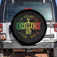 100 Years Of Excellence Black History Month 1926 2026 Spare Tire Cover