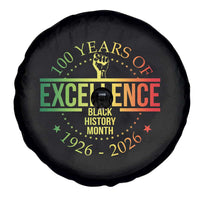 100 Years Of Excellence Black History Month 1926 2026 Spare Tire Cover