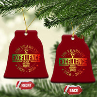 100 Years Of Excellence Black History Month 1926 2026 Ceramic Ornament