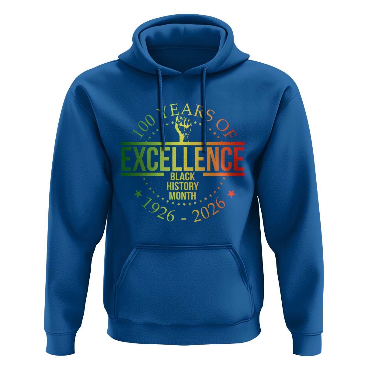 100 Years Of Excellence Black History Month 1926 2026 Hoodie