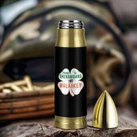 Prone to Shenanigans and Malarkey Bullet Tumbler Funny St Patricks Day Shamrock