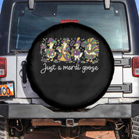 Goose Mardi Gras Spare Tire Cover Funny Just A Mardi Goose New Orleans Carnival