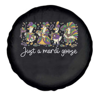 Goose Mardi Gras Spare Tire Cover Funny Just A Mardi Goose New Orleans Carnival