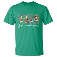 Goose Mardi Gras T Shirt Funny Just A Mardi Goose New Orleans Carnival