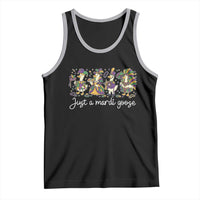 Goose Mardi Gras Tank Top Funny Just A Mardi Goose New Orleans Carnival