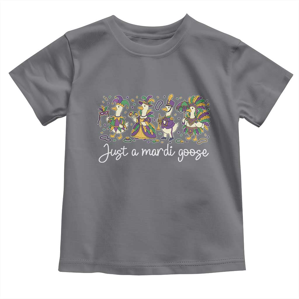 Goose Mardi Gras Toddler T Shirt Funny Just A Mardi Goose New Orleans Carnival