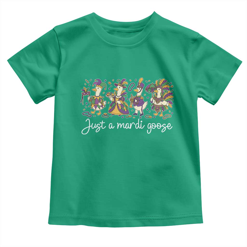 Goose Mardi Gras Toddler T Shirt Funny Just A Mardi Goose New Orleans Carnival