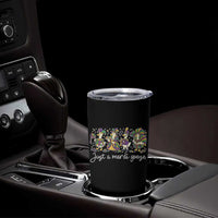 Goose Mardi Gras Tumbler Cup Funny Just A Mardi Goose New Orleans Carnival