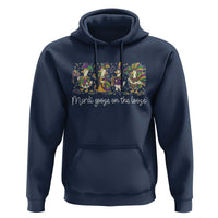 Goose Mardi Gras Hoodie Funny Mardi Goose On The Loose New Orleans Carnival