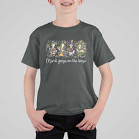 Goose Mardi Gras T Shirt For Kid Funny Mardi Goose On The Loose New Orleans Carnival