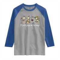 Goose Mardi Gras Raglan Shirt Funny Mardi Goose On The Loose New Orleans Carnival