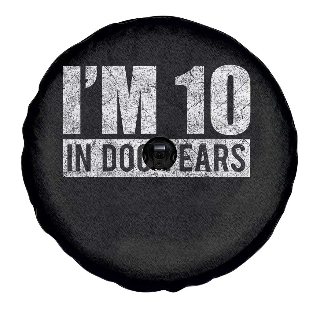 70th Birthday Funny I Am 10 In Dog Years Spare Tire Cover 70 Years Old Gifts