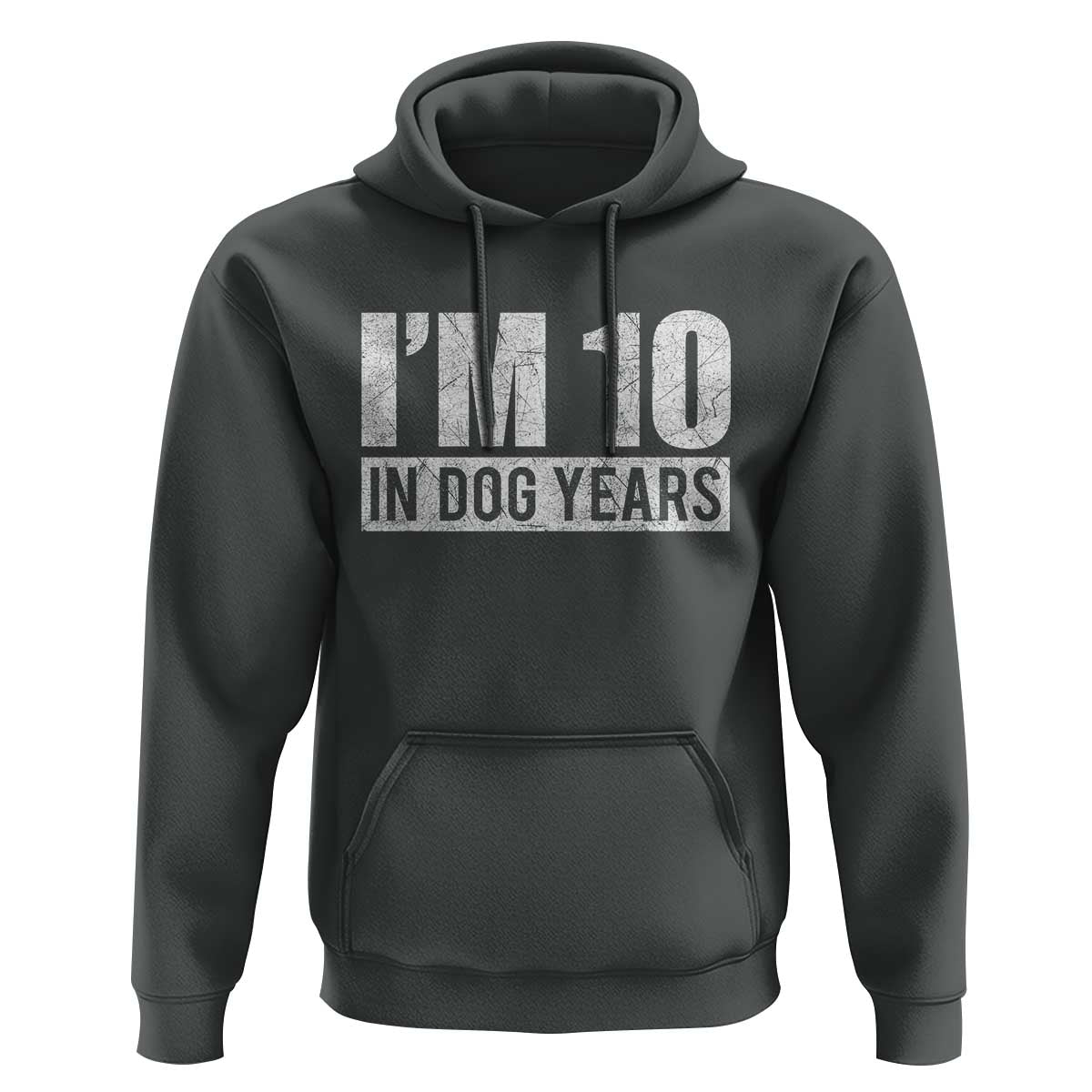70th Birthday Funny I Am 10 In Dog Years Hoodie 70 Years Old Gifts