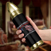 Iran Forgot Our President Has 34 Felonies Bullet Tumbler Funny Political Satire Vintage American Flag