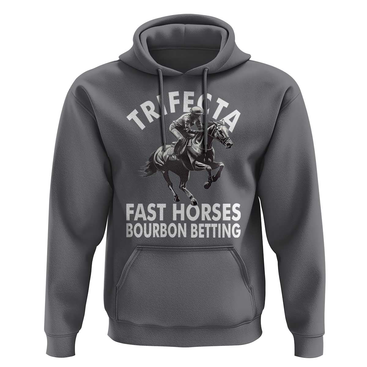 Funny Trifecta Fast Horses Bourbon Betting Hoodie Horse Racing Betting