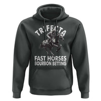 Funny Trifecta Fast Horses Bourbon Betting Hoodie Horse Racing Betting