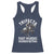 Funny Trifecta Fast Horses Bourbon Betting Racerback Tank Top Horse Racing Betting