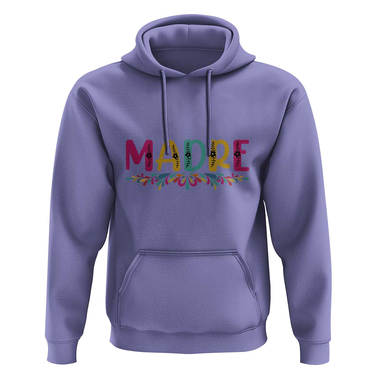 Funny Mexican Spanish Latina Mom Madre Hoodie Mexican Flowers