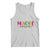 Funny Mexican Spanish Latina Mom Madre Tank Top Mexican Flowers