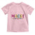 Funny Mexican Spanish Latina Mom Madre Toddler T Shirt Mexican Flowers