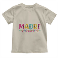 Funny Mexican Spanish Latina Mom Madre Toddler T Shirt Mexican Flowers