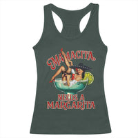 Funny Mamacita Needs A Margarita Racerback Tank Top Magarita Cocktail Mexican Pin Up Girl
