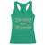Funny Yee Haws And Hell Naws Racerback Tank Top Western Country Cowboy Star